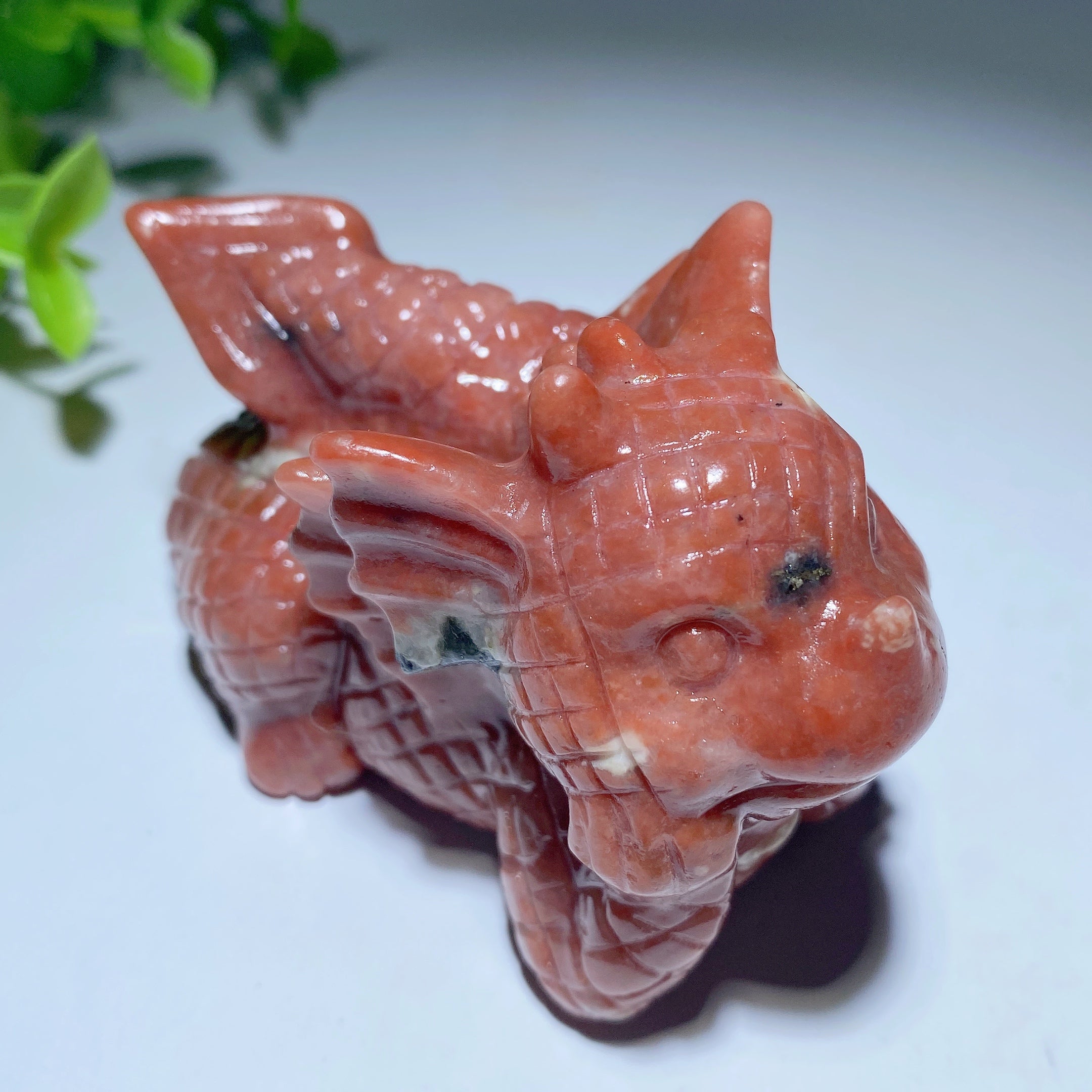 3.0 inch Mixed Crystal Dragon Carvings for Healing