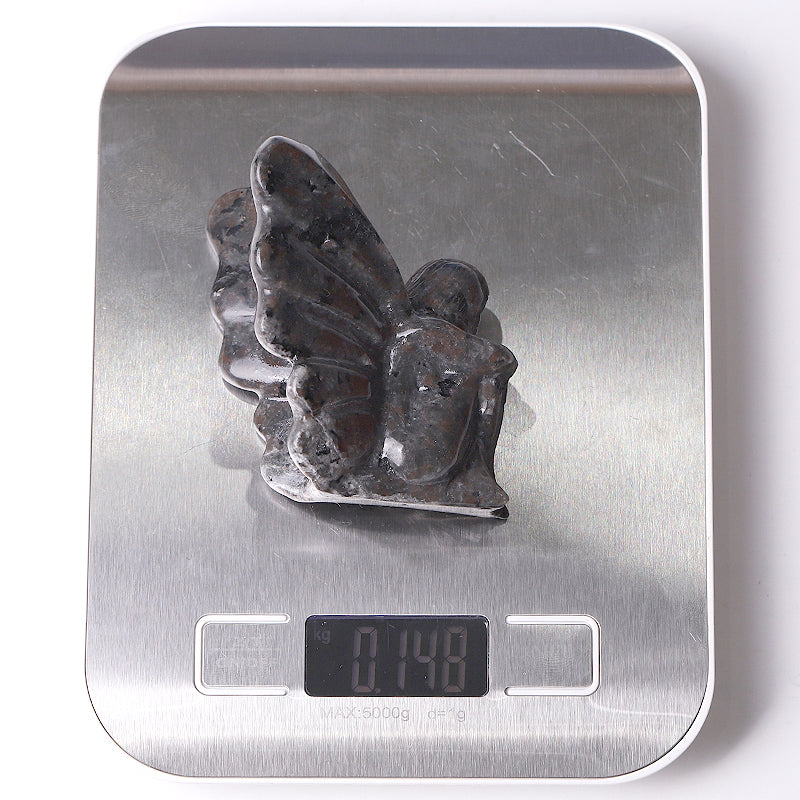 Natural Labradorite Pendant 1.3x1.7in for Protection