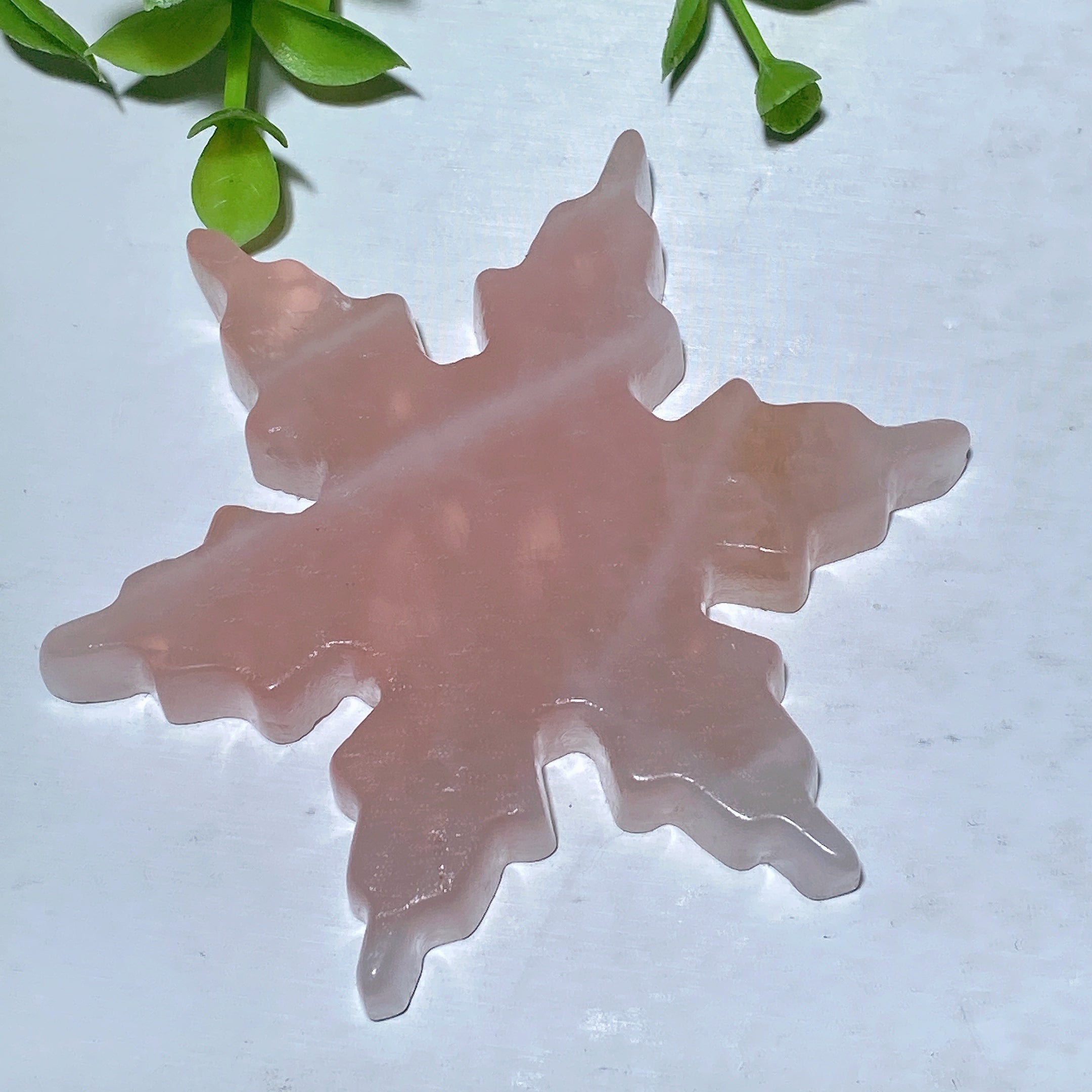 2.2-2.8" Bumblebee Jasper Star and Moon Crystal Carvings