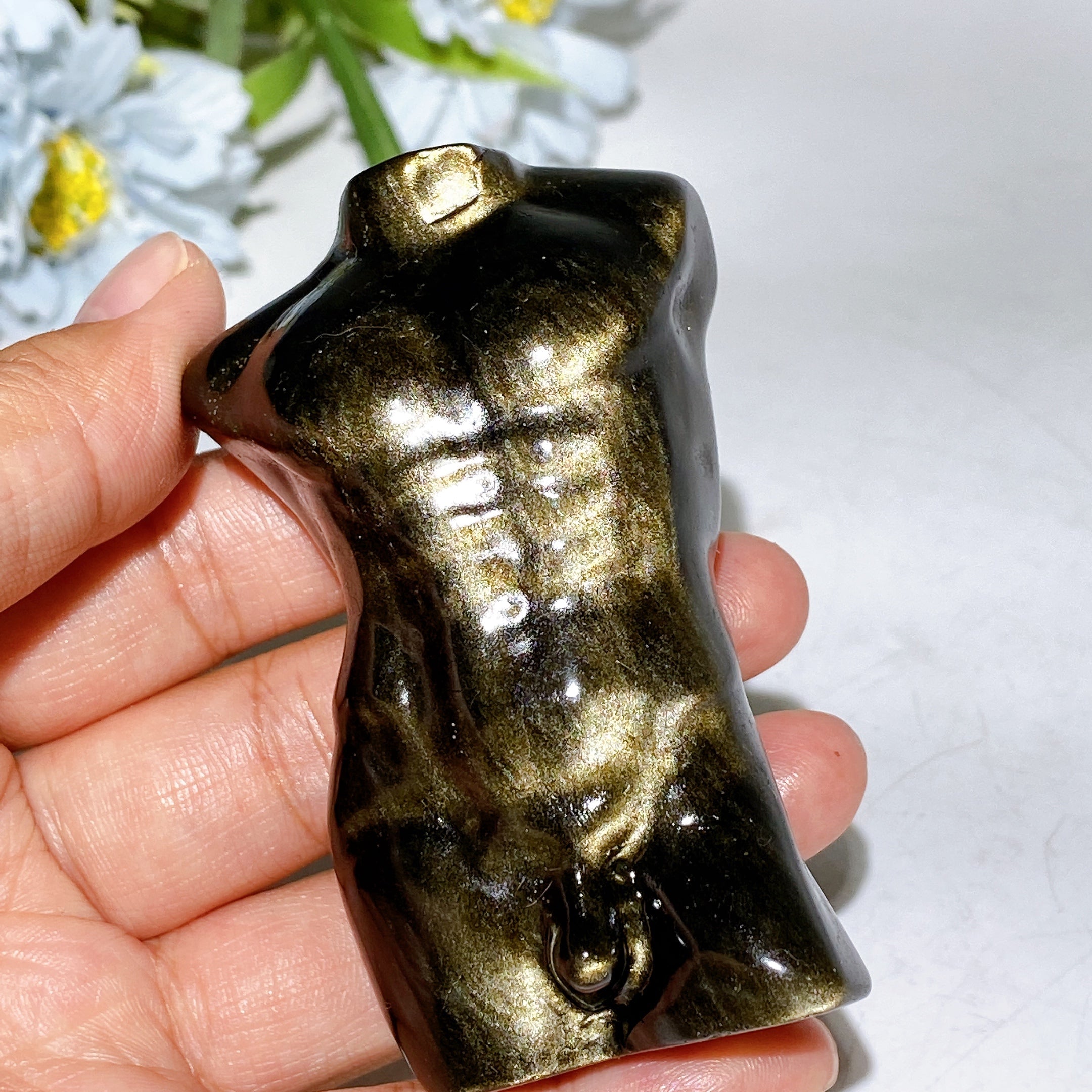 3.1 Inch Crystal Figurine Carving for Healing Energy