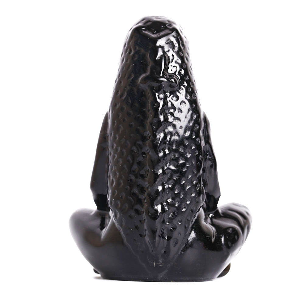 3.12 inch Black Obsidian Earth Mother Goddess Figurine