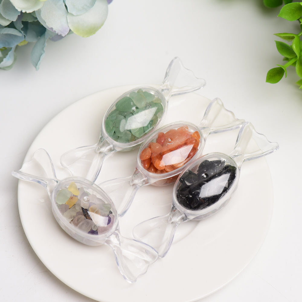 3.2 Inch Mixed Raw Crystal Chips for Healing Energy