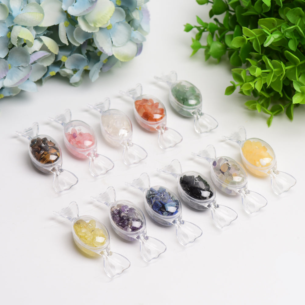 3.2 Inch Mixed Raw Crystal Chips for Healing Energy