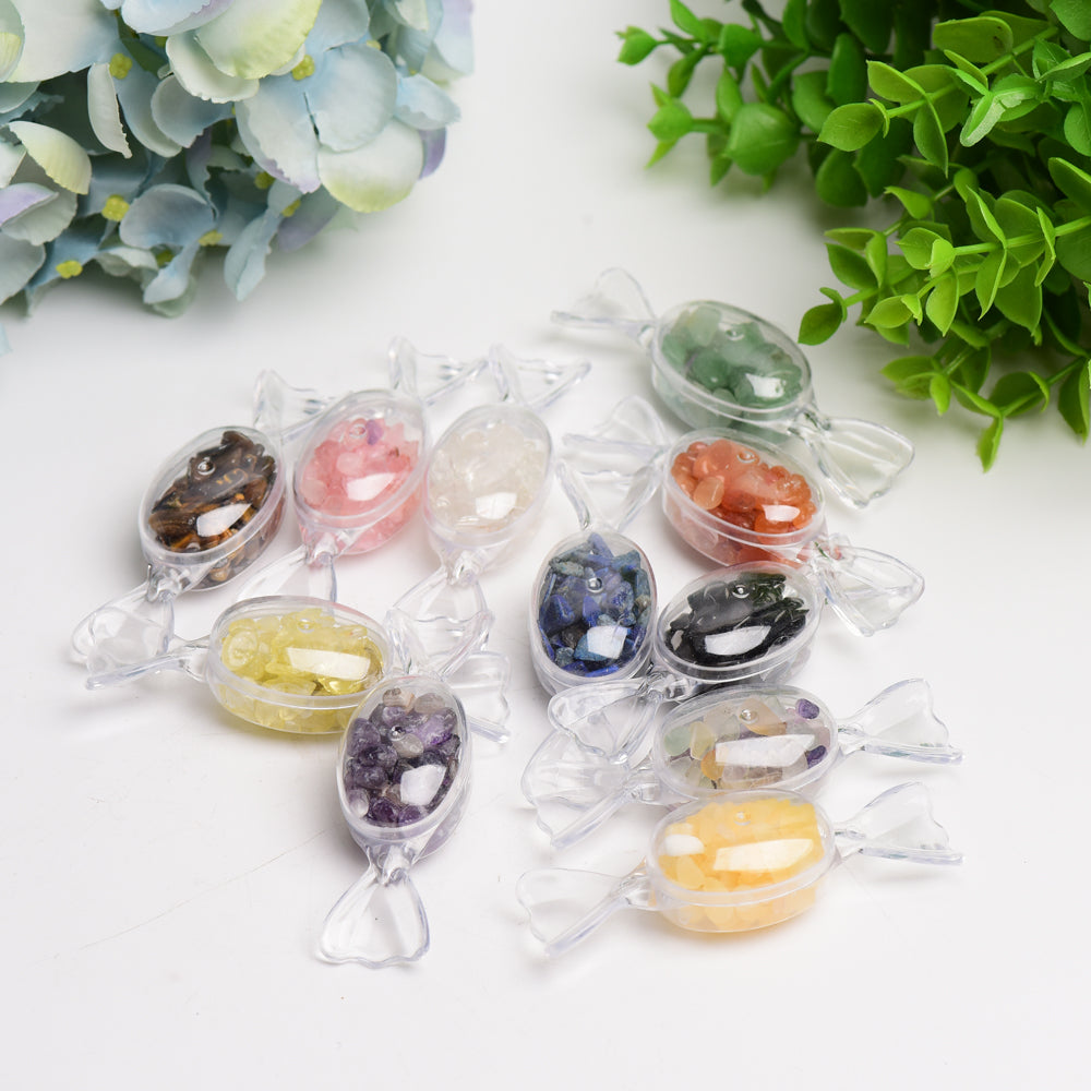 3.2 Inch Mixed Raw Crystal Chips for Healing Energy