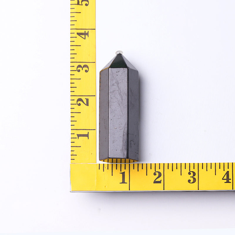 3.2inch Shungite Healing Crystal Tower for Aura Balance