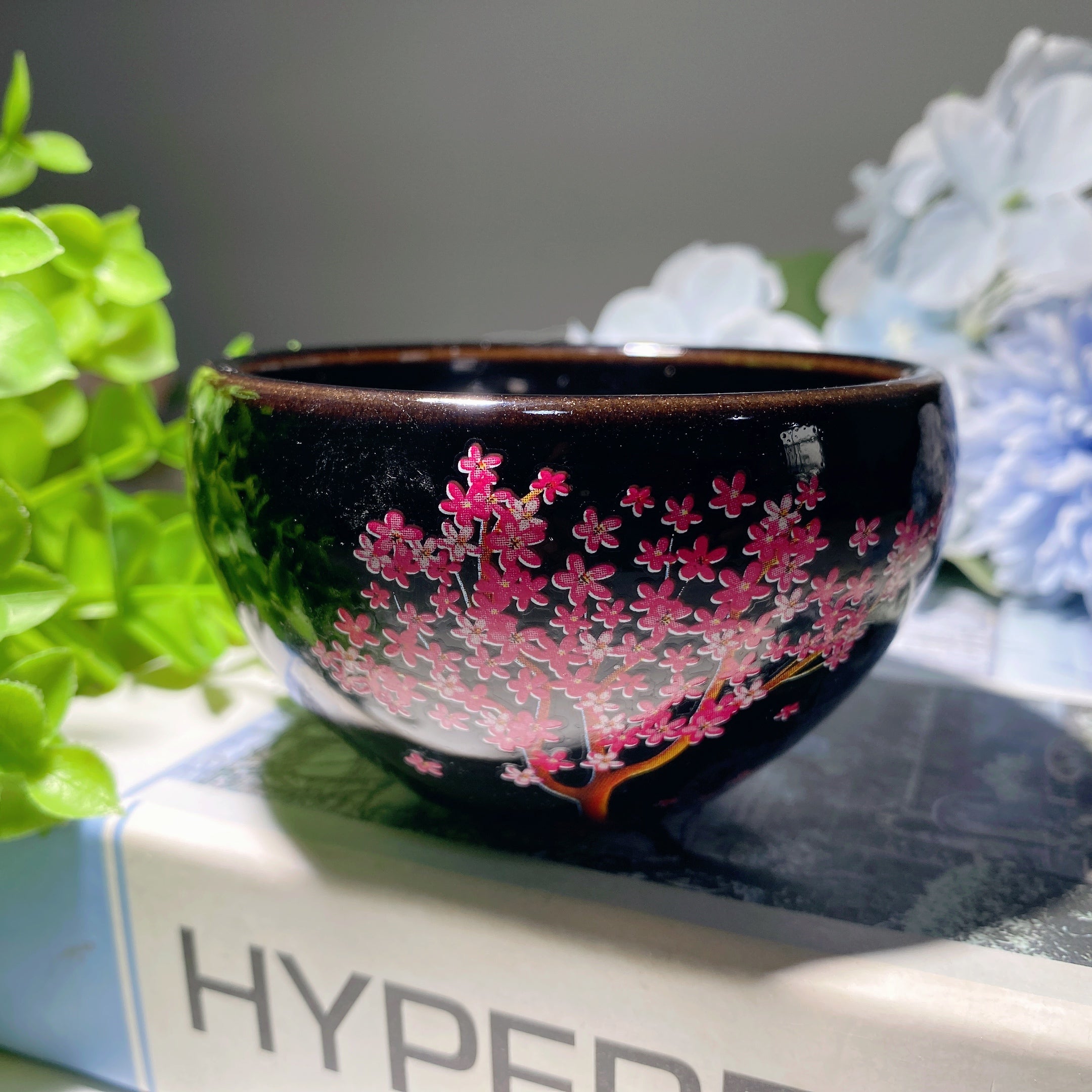 3.4-inch Color Changing Ceramic Chinese Tea Cup for Healing