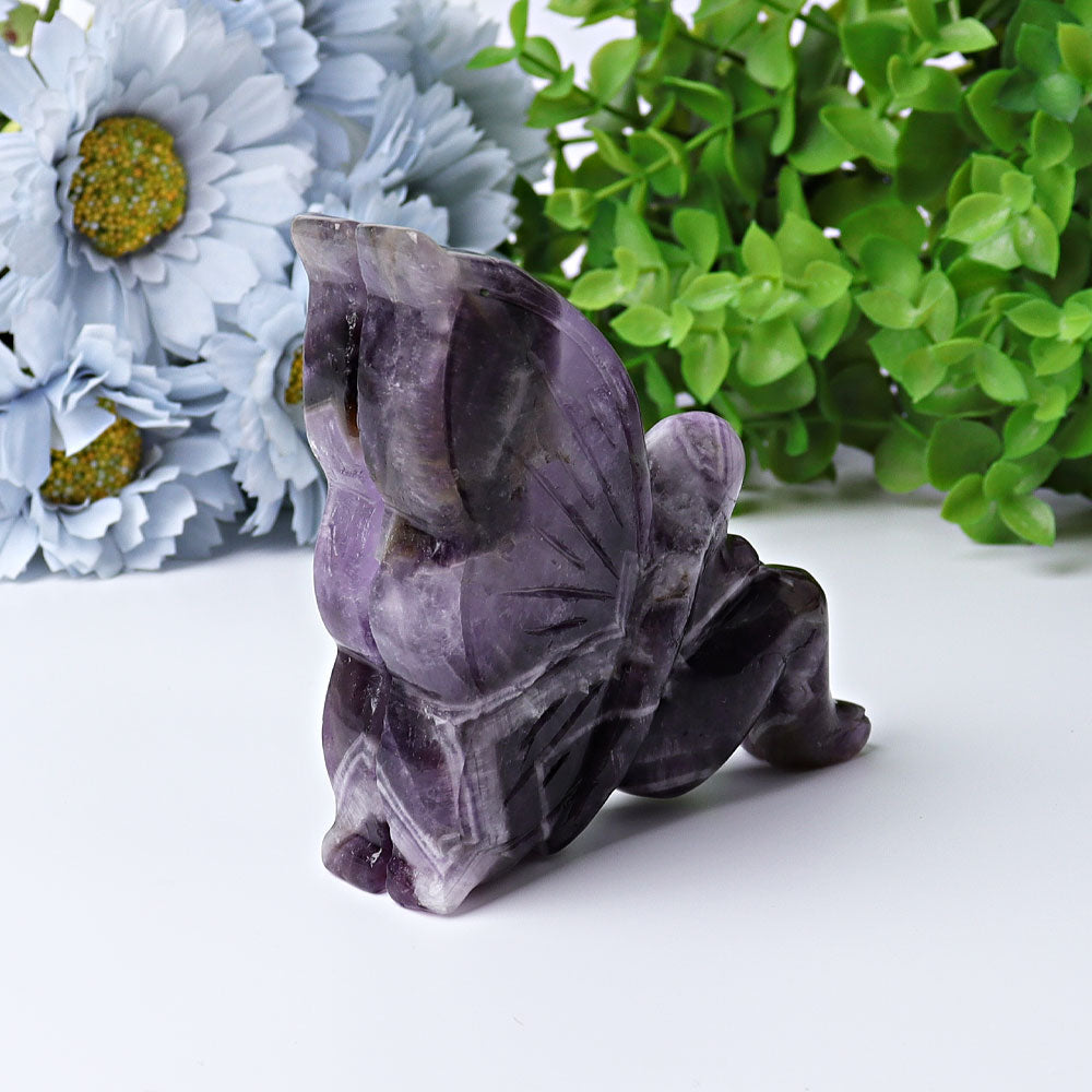 3.5-inch Amethyst Dream Fairy Crystal Figurine
