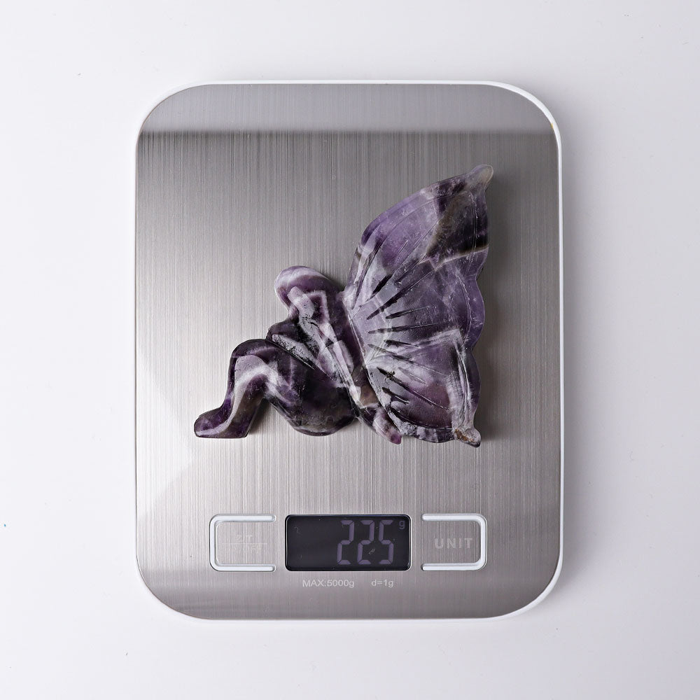 3.5-inch Amethyst Dream Fairy Crystal Figurine