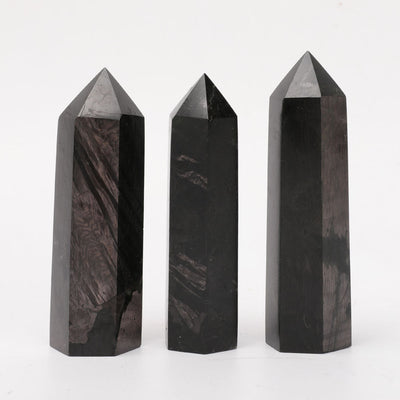 3.7-4" Hypersthene Crystal Point for Energy Healing