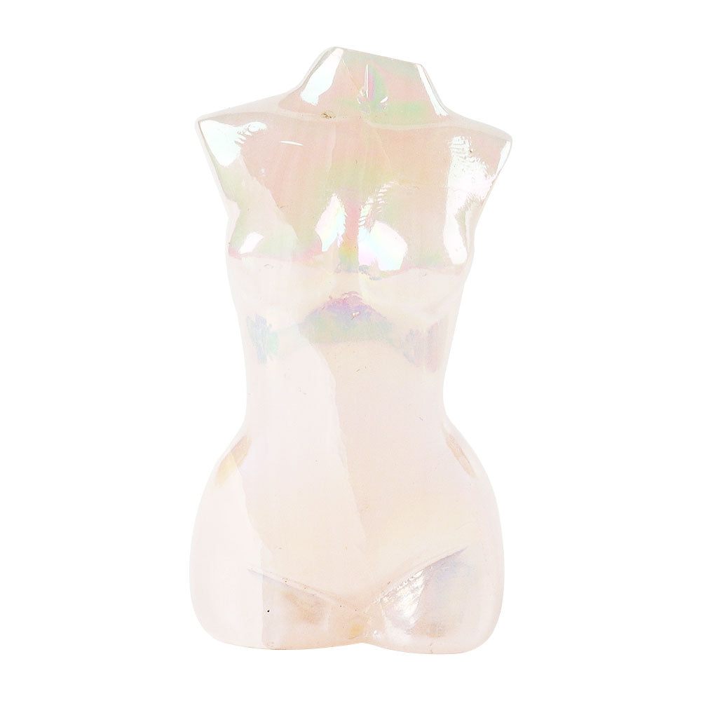 3.7-inch Aura Crystal Jade Angel Figurine for Healing