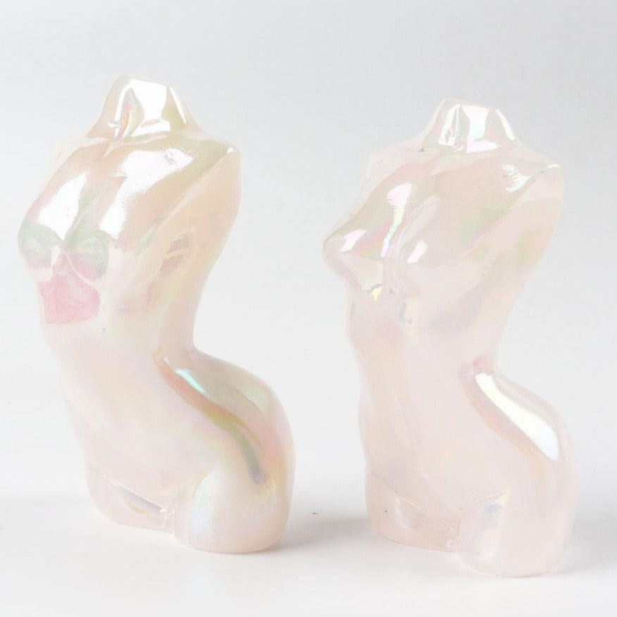 3.7-inch Aura Crystal Jade Angel Figurine for Healing