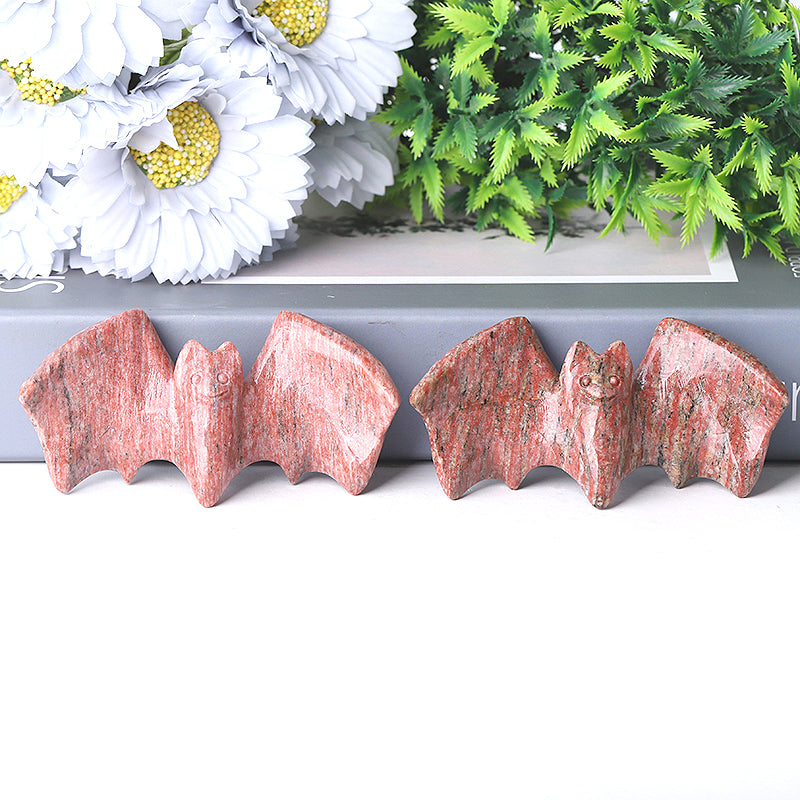 3.7 inch Sesame Stone Bat Crystal Figurine
