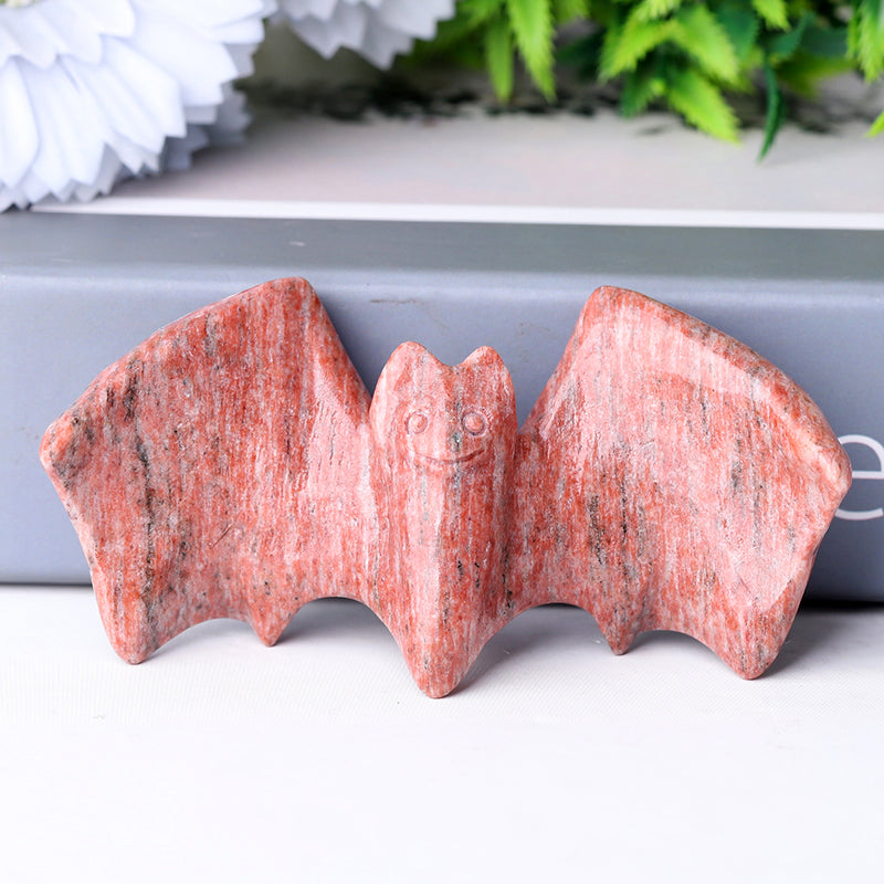 3.7 inch Sesame Stone Bat Crystal Figurine