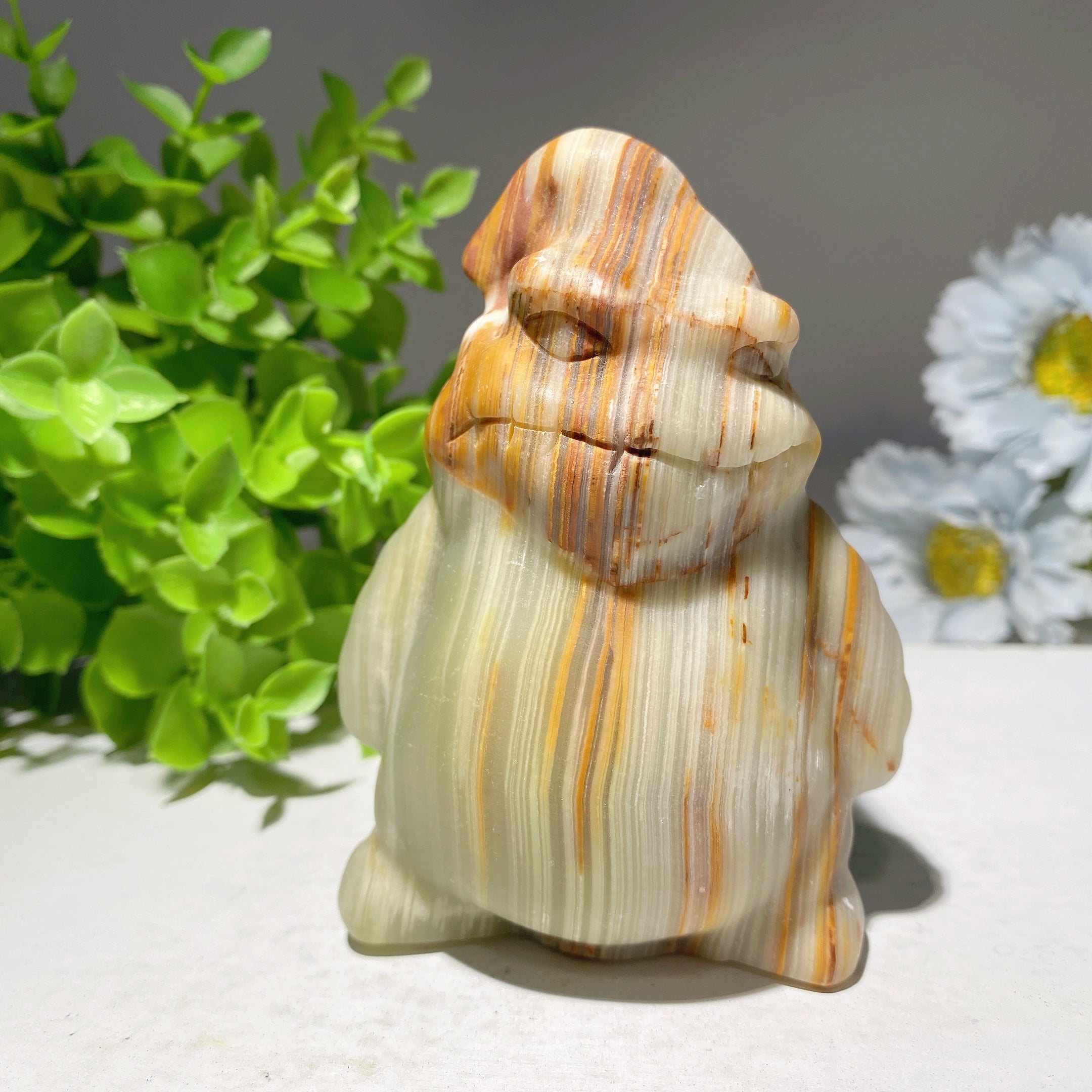 3.8" Mixed Crystal Figurine Carvings for Healing