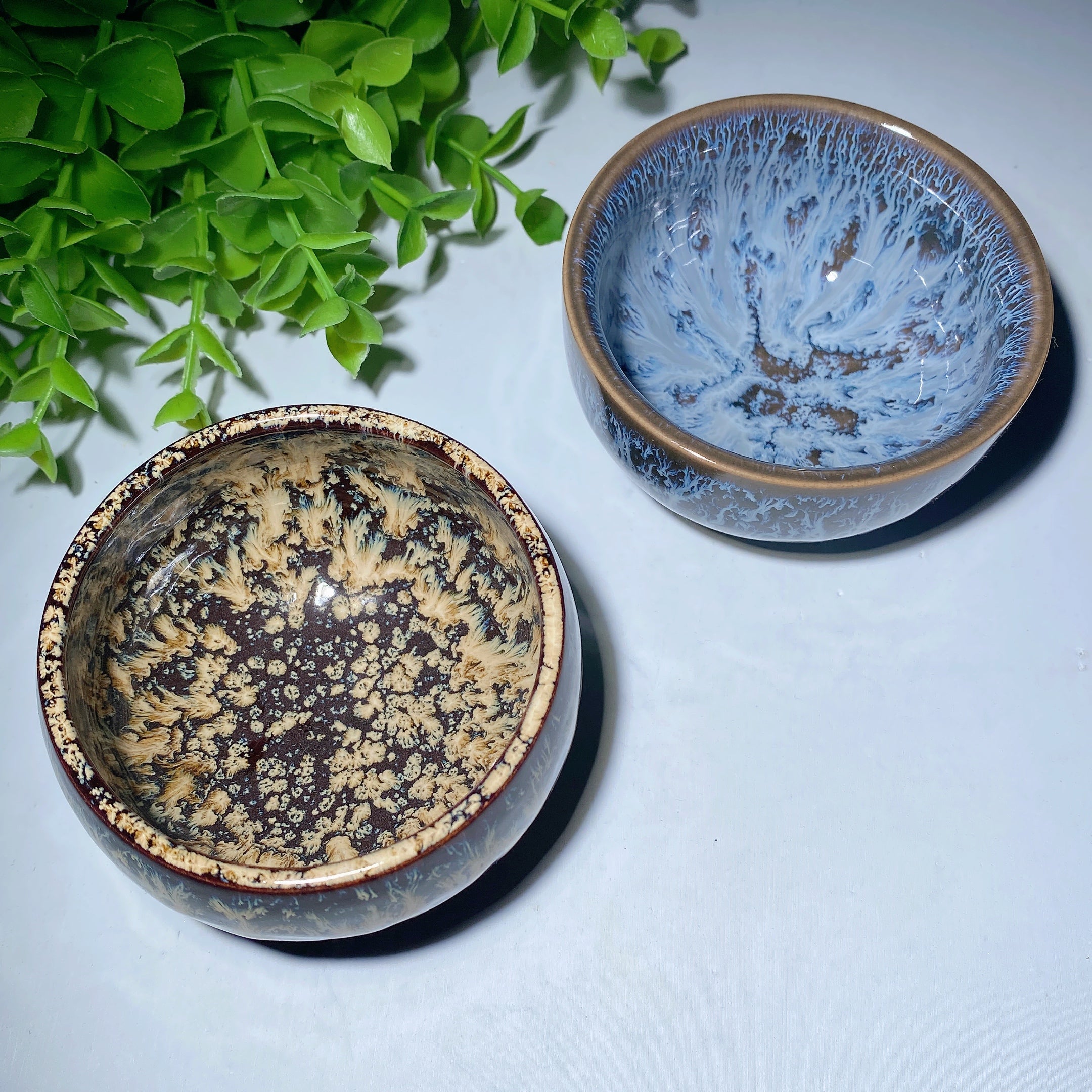 3 inch Ceramic Meditation Cup for Crystal Healing Rituals