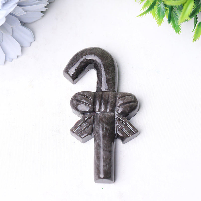 3-Inch Crystal Candy Figurines for Christmas