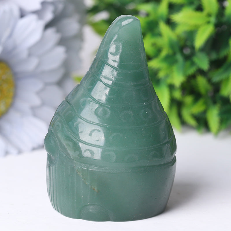 3-Inch Hand-Carved Crystal Figurines Set with Seven Dwarfs