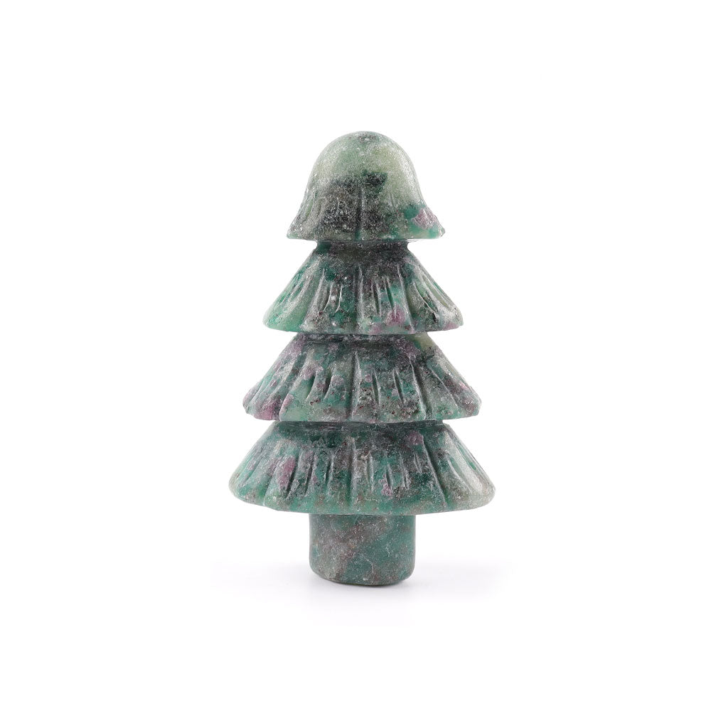 3 inch Ruby in Kyanite Crystal Tree Sculpture Decor