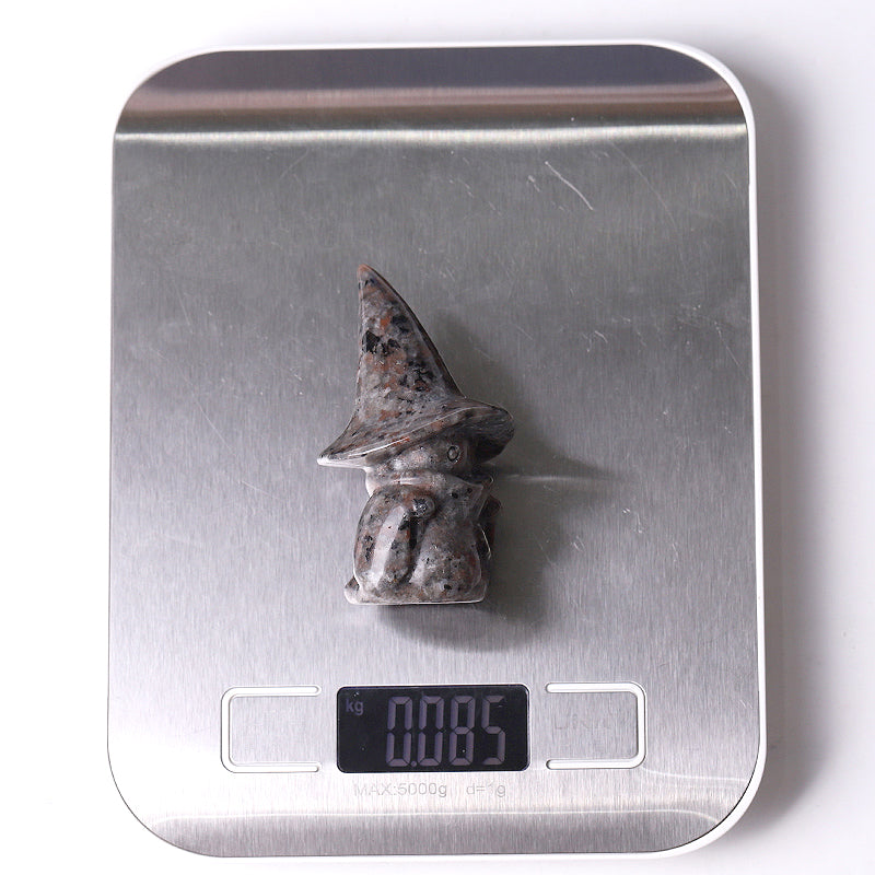 3-inch Yooperlite Baby Witch Crystal Carving Figurine