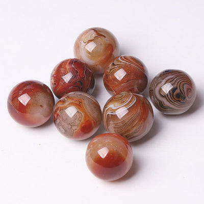 30mm Sardonyx Crystal Sphere for Energy Balancing