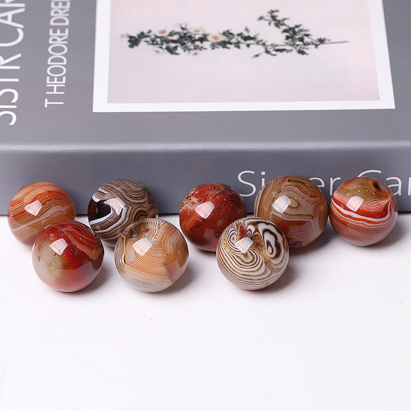 30mm Sardonyx Crystal Sphere for Energy Balancing