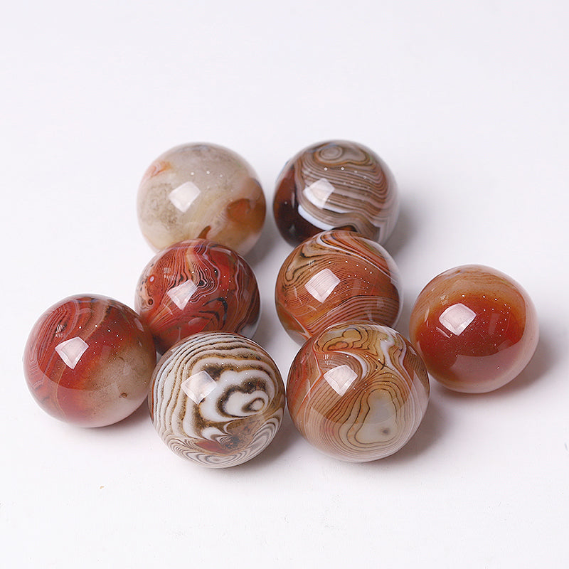 30mm Sardonyx Crystal Sphere for Energy Balancing