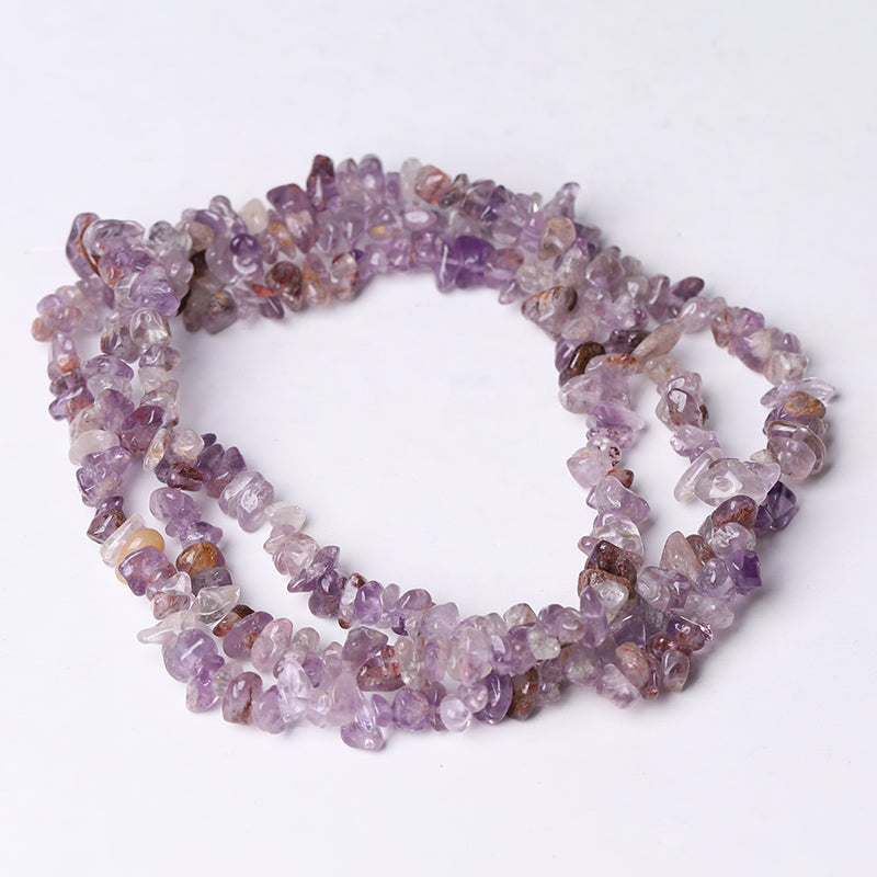 32-inch Natural Crystal Chips String for Jewelry Making