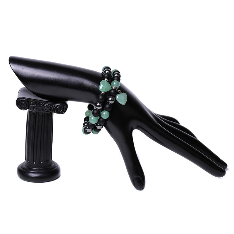 Black Onyx & Tiger Eye Protection Bracelet 8mm Beads