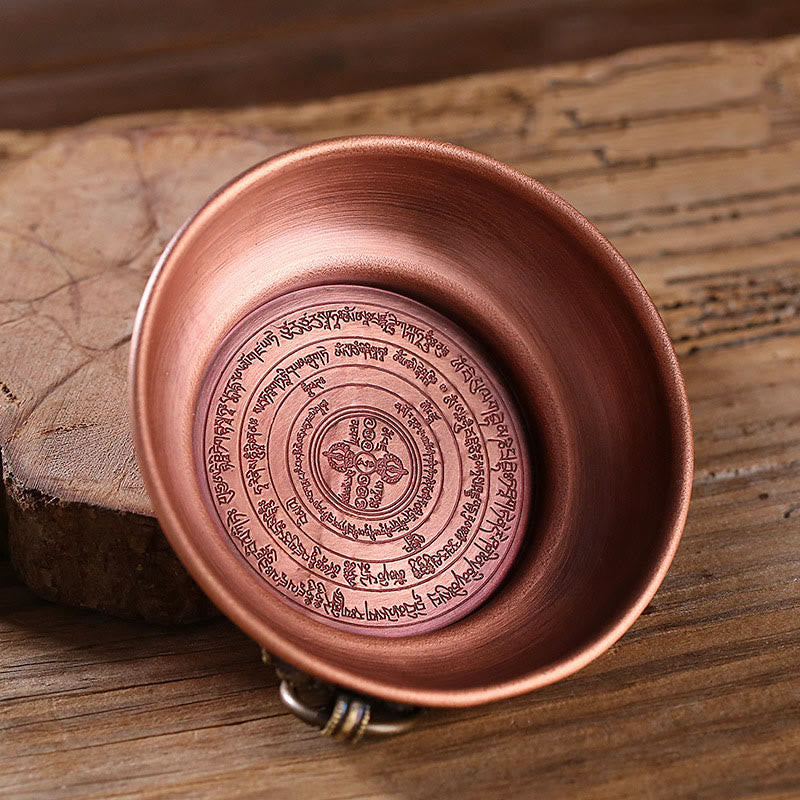 Small Copper Prayer Altar for Sacred Space Rituals