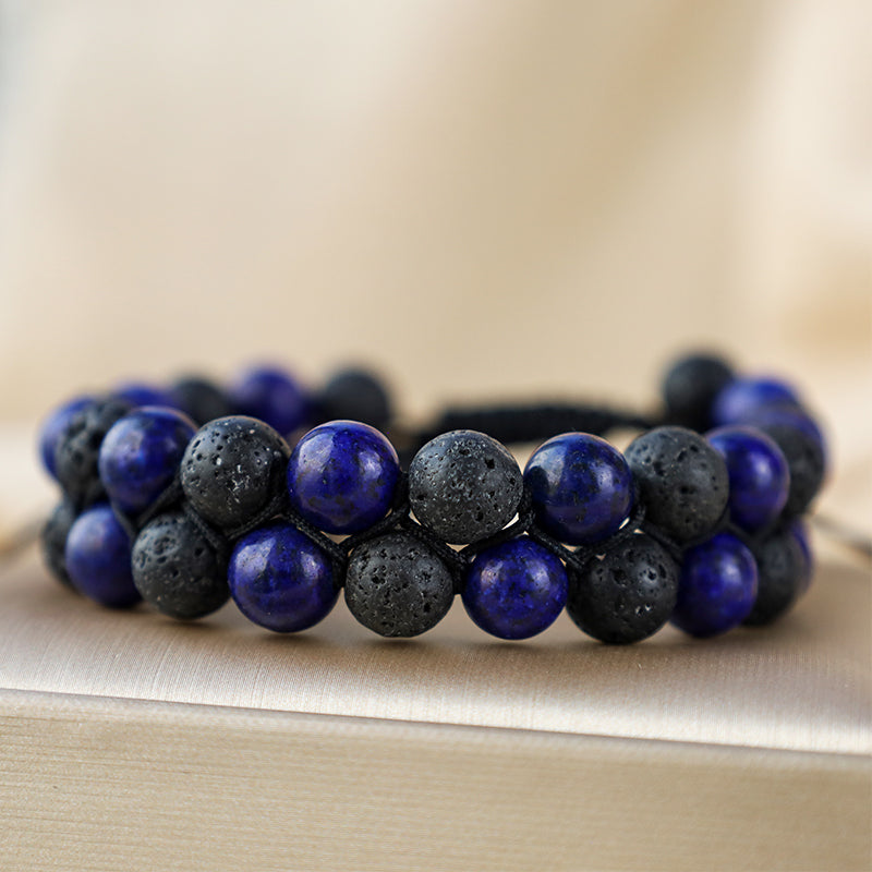 8mm Tiger Eye Protection Courage Bracelet