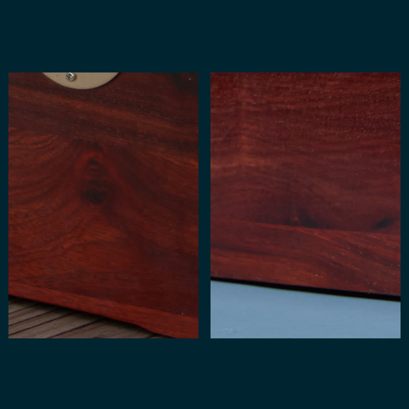 Antique Red Sandalwood Rosewood Handmade Jewelry Storage Box