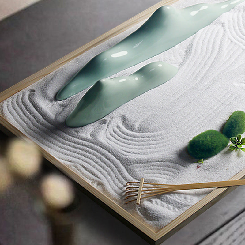 Zen Garden Decoration | Ceramic Rocks for Meditation & Enlightenment