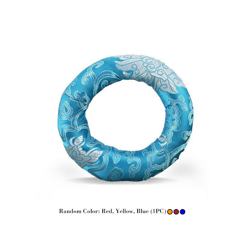 Meditation Cushion for Tibetan Singing Bowls, Polyester 8-22cm