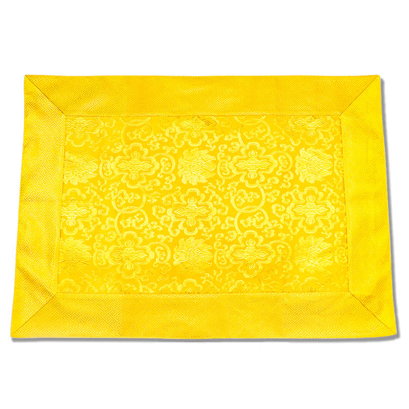 Dragon Pattern Tibetan Prayer Altar Jacquard Mat 70cm