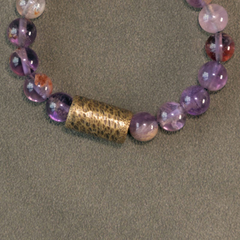 8mm Clear Quartz Protection Bracelet for Mental Clarity