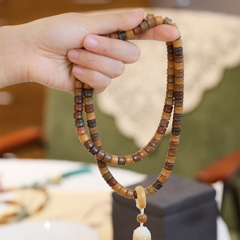 108 Beads Bodhi Seed Mala Bracelet for Meditation Harmony