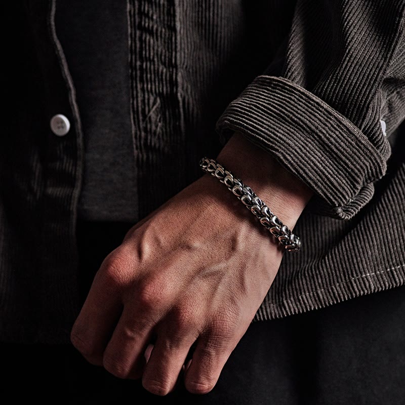 18cm Copper Dragon Scale Pattern Success Bracelet