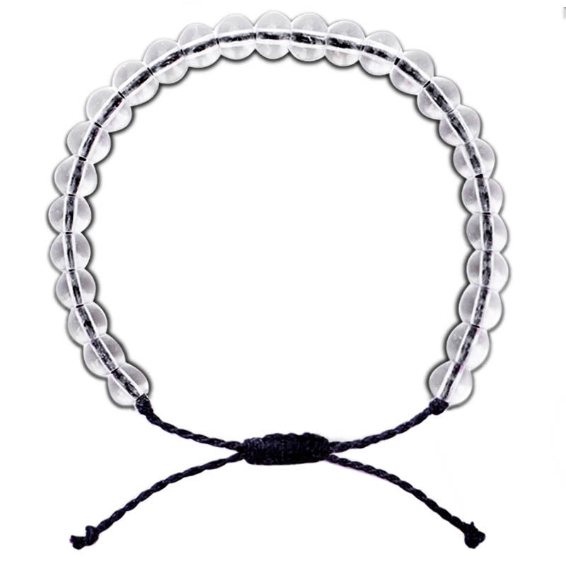 Adjustable Handmade Glass Beads Spiritual Bracelet