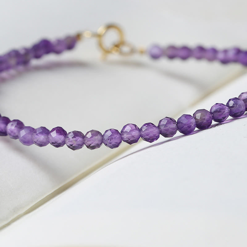 3mm Amethyst Spiritual Awareness Bracelet