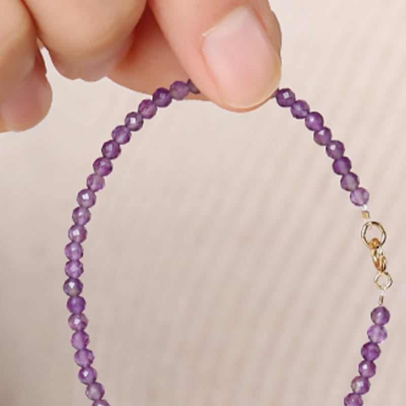 3mm Amethyst Spiritual Awareness Bracelet
