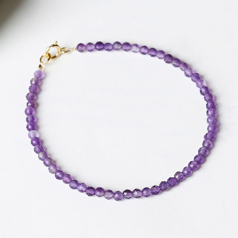 3mm Amethyst Spiritual Awareness Bracelet