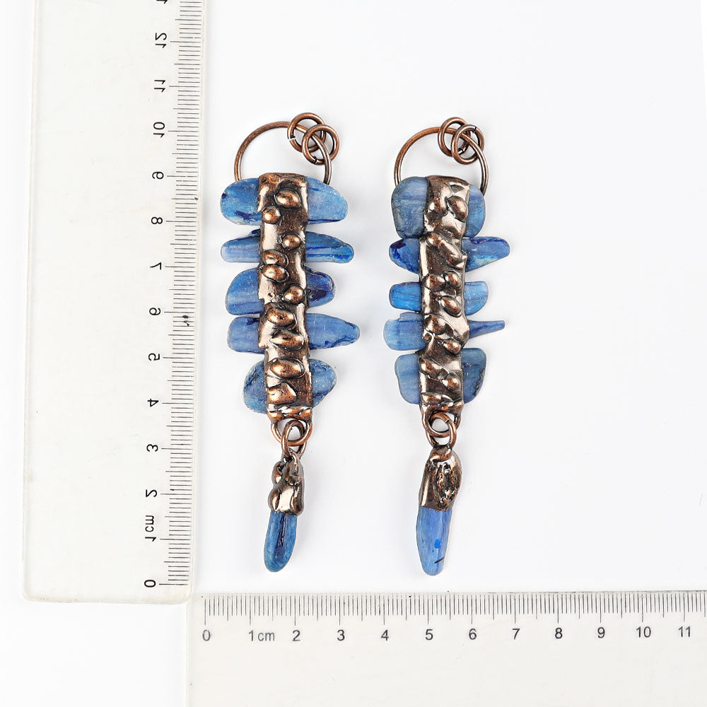 4.2 inch Blue Kyanite Pendant for Spiritual Protection