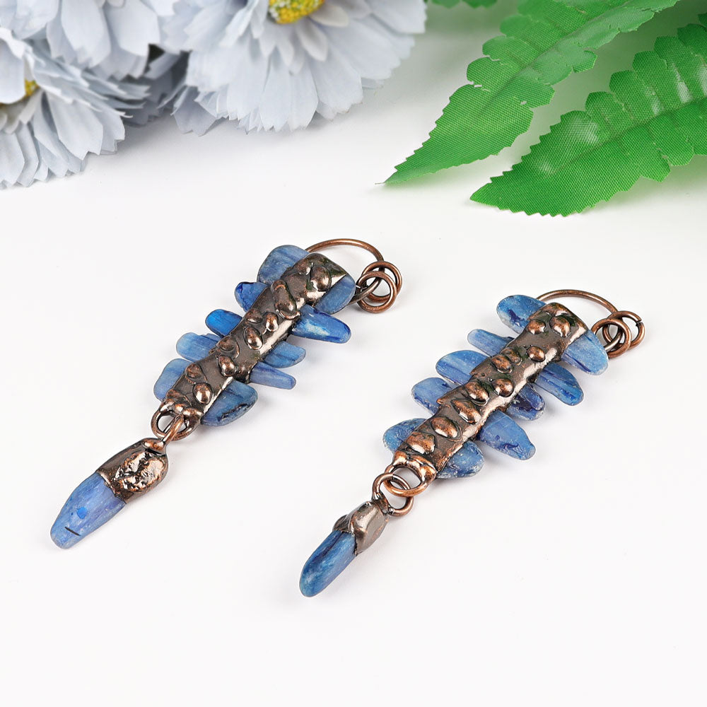 4.2 inch Blue Kyanite Pendant for Spiritual Protection