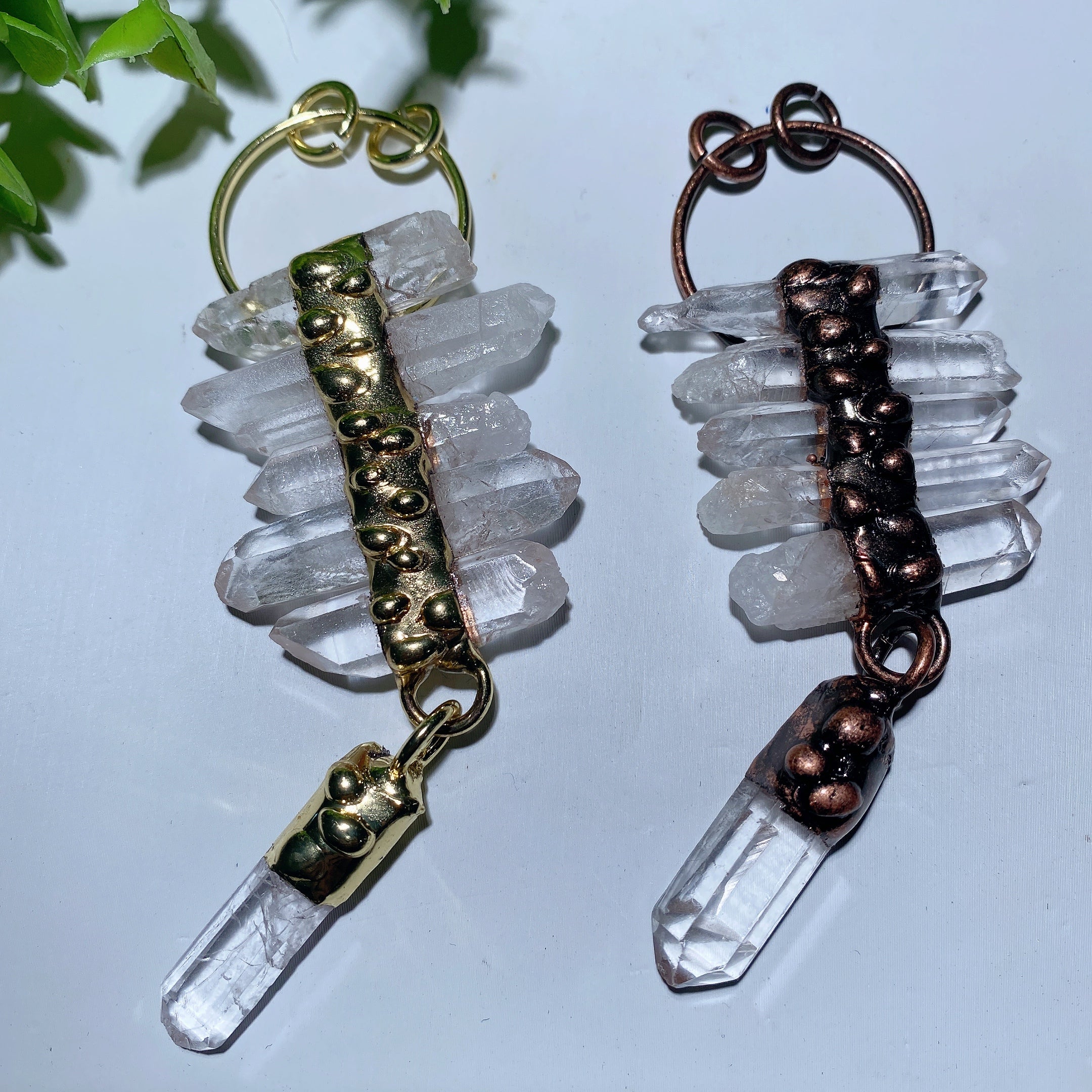 4.2 inch Clear Quartz Pendant for Healing & Energy Amplification