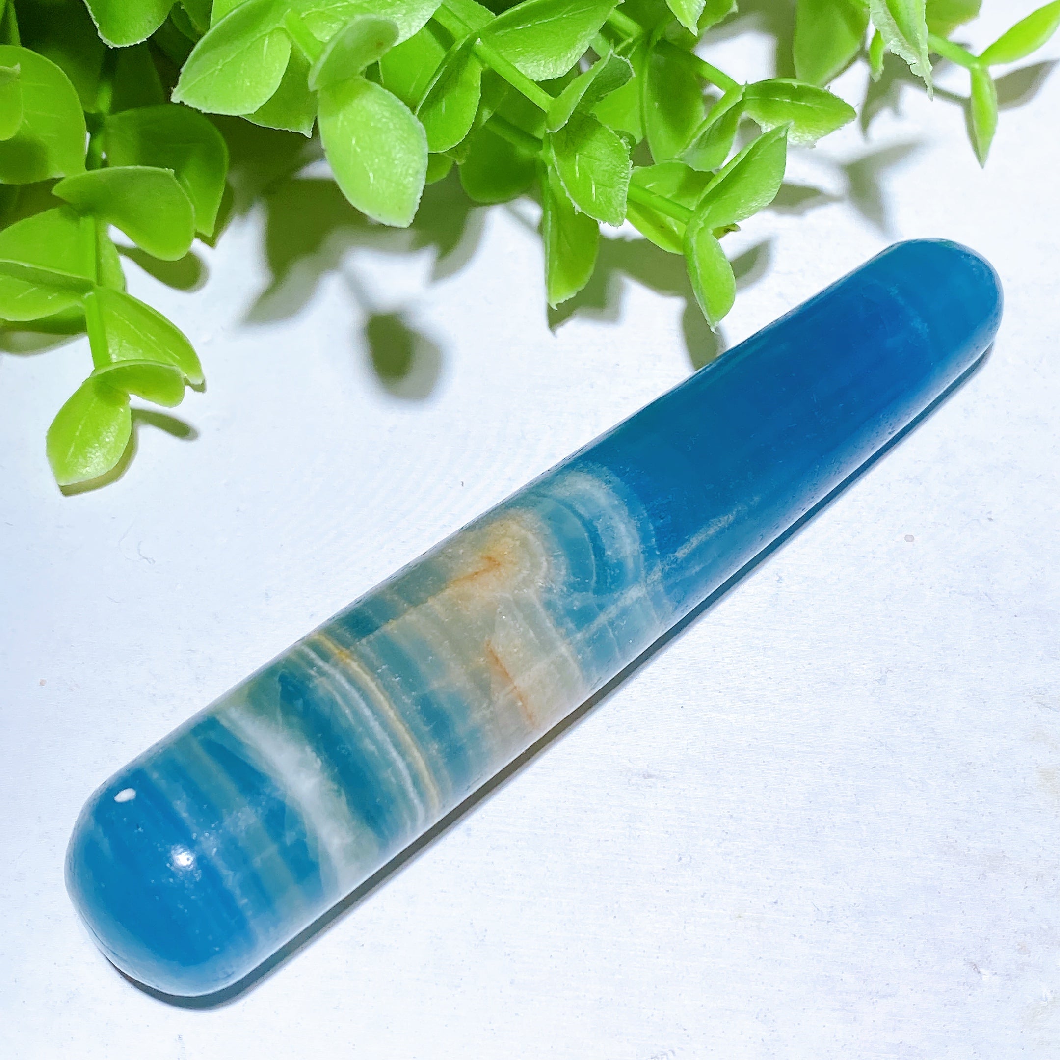 4.3 inch Mixed Crystal Healing Massage Wand