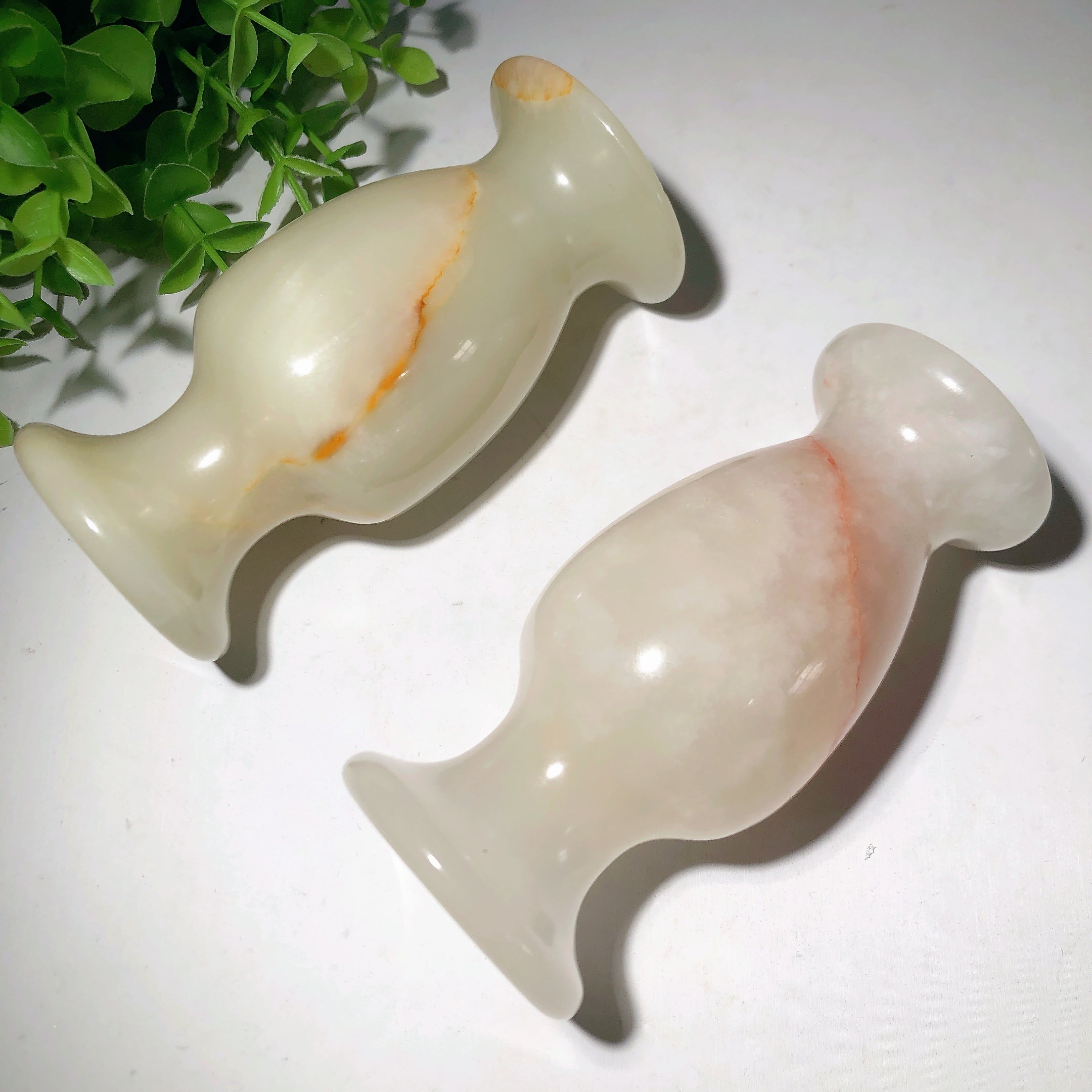 4.5 inch Afghan Jade Healing Vase Crystal Sculpture