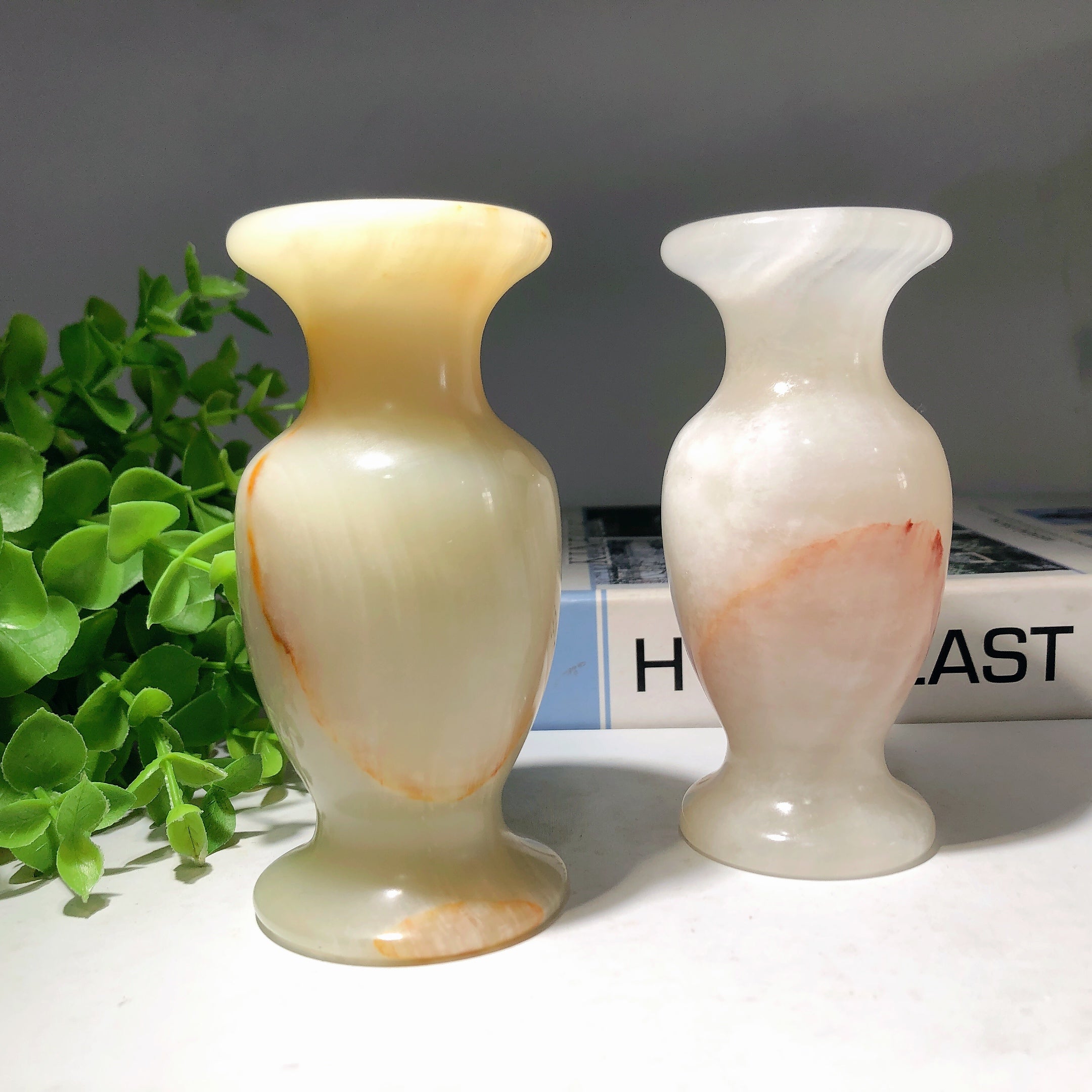 4.5 inch Afghan Jade Healing Vase Crystal Sculpture