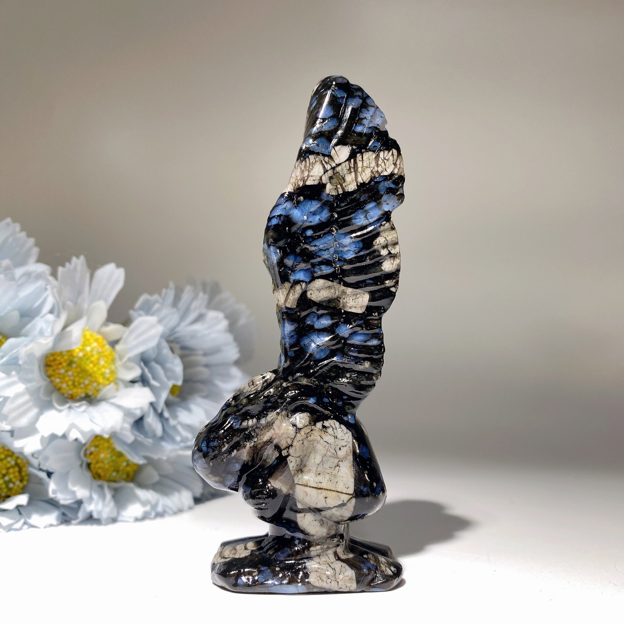 4.7 inch Mixed Crystal Fairy Carvings for Healing Energy