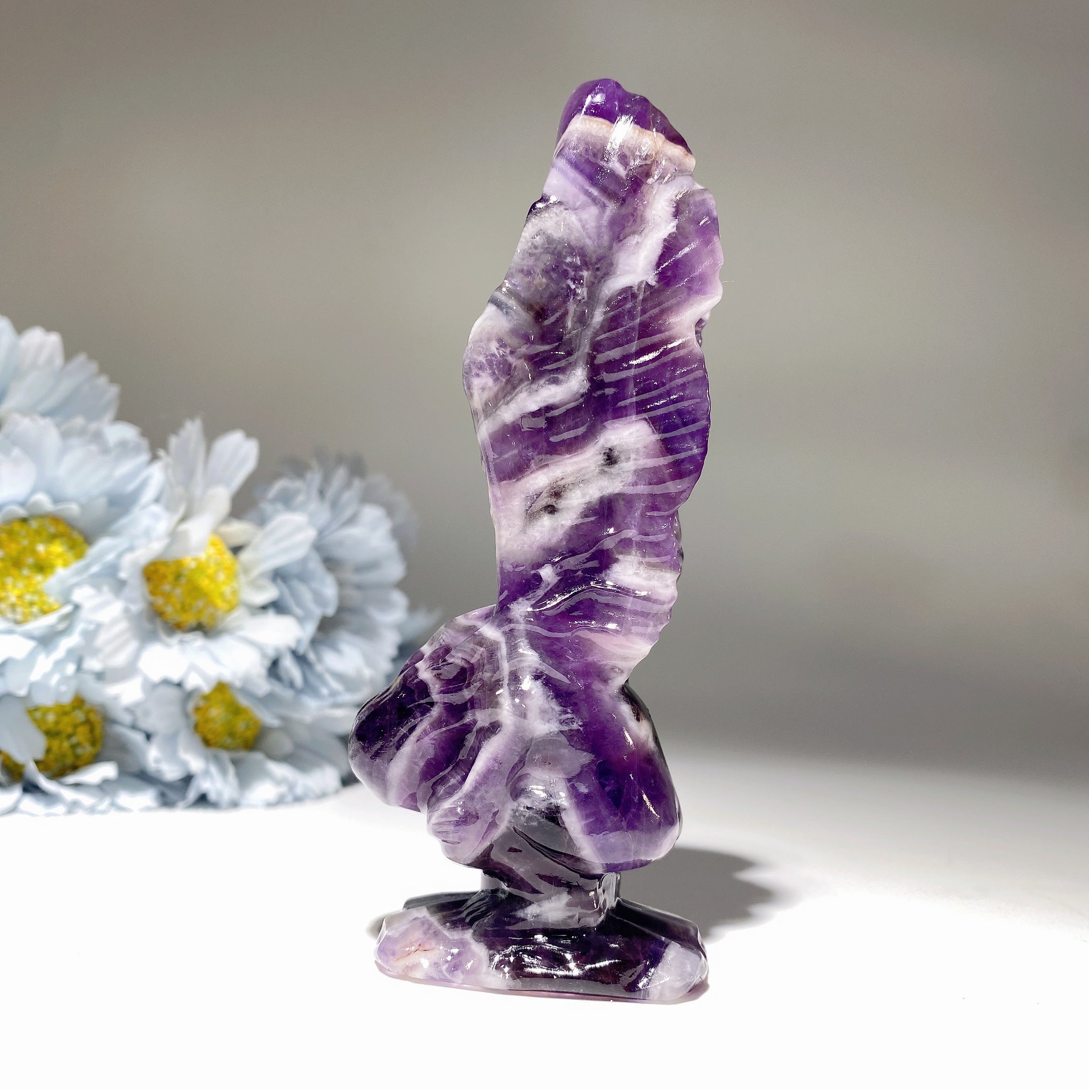 4.7 inch Mixed Crystal Fairy Carvings for Healing Energy