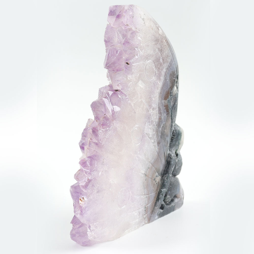 4 Inch Amethyst Crystal Cluster Stone for Healing